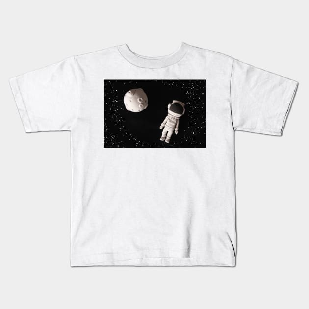 Astronaut Kids T-Shirt by kawaii_shop